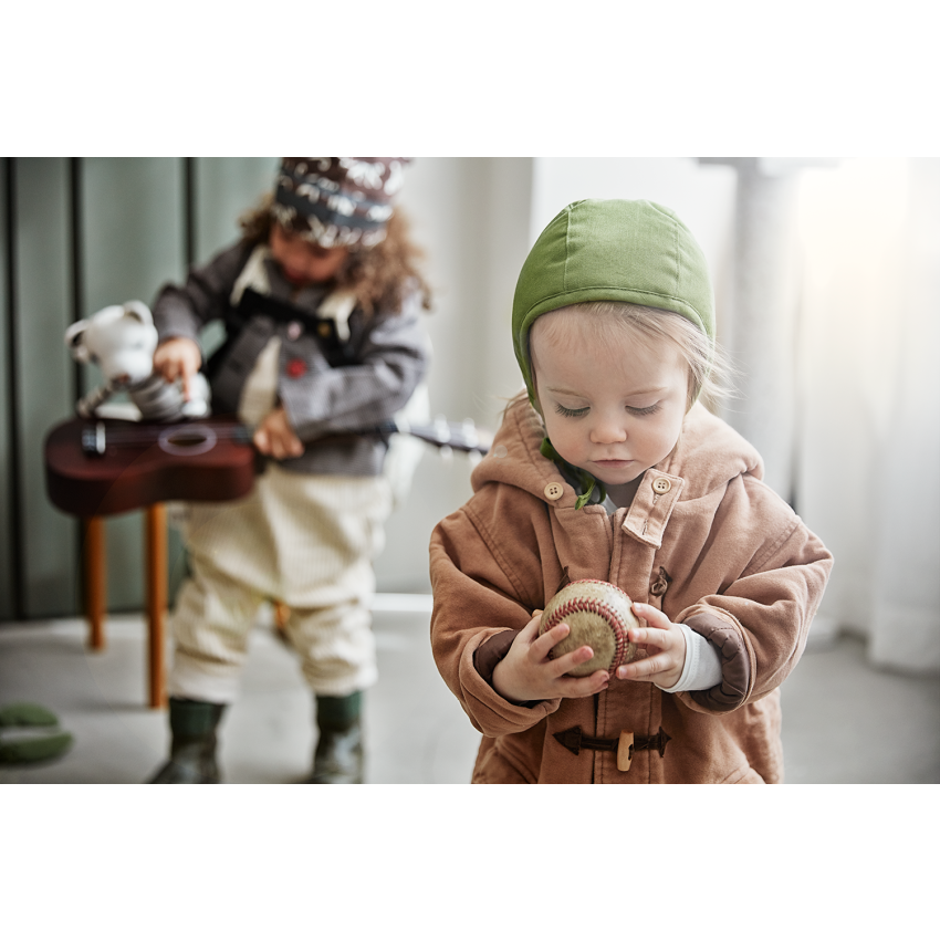 Elodie - Winter Bonnet Popping Green