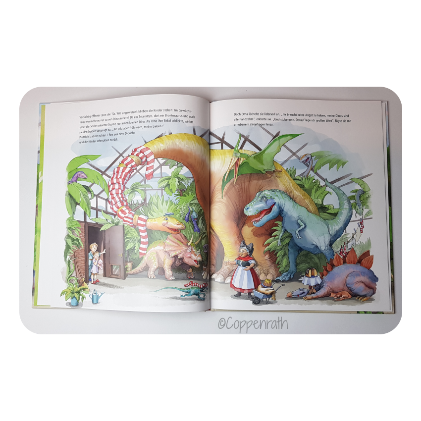 Coppenrath - Dinosaurier in Omas Garten