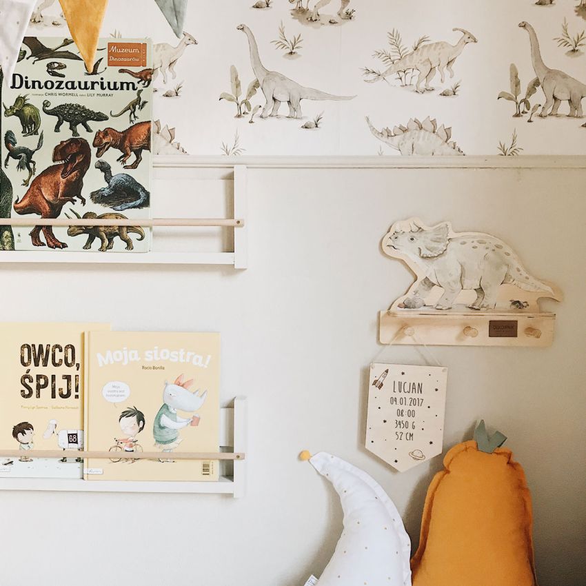 Dekornik - Mini Garderobe Dinosaurier