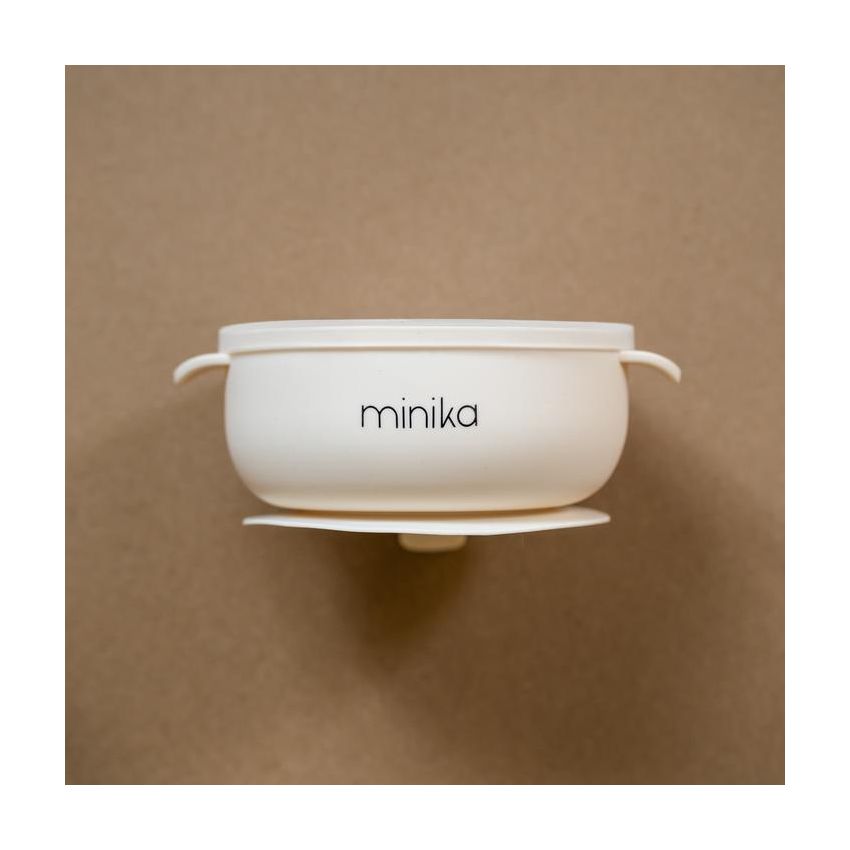 Minika - Saugnapf - Schale mit Deckel