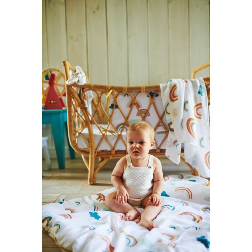 Samiboo - Bambus Muslin 2er Set Rainbow