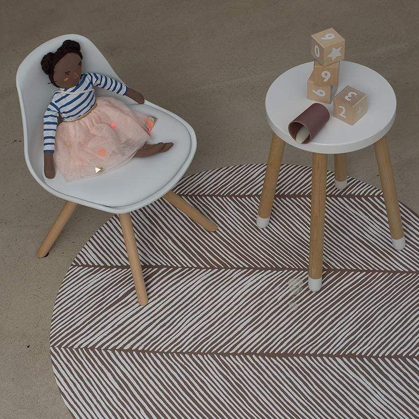 Toddlekind - Clean Wean Matte Sand Lines Tan