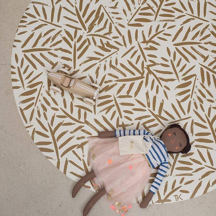 Toddlekind - Clean Wean Matte Leaves Sand Castle