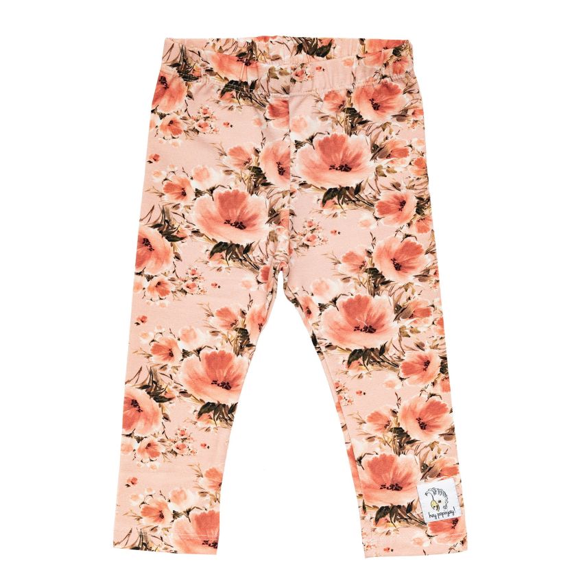 Hey Popinjay! - Leggings Romantic Florals dunkel