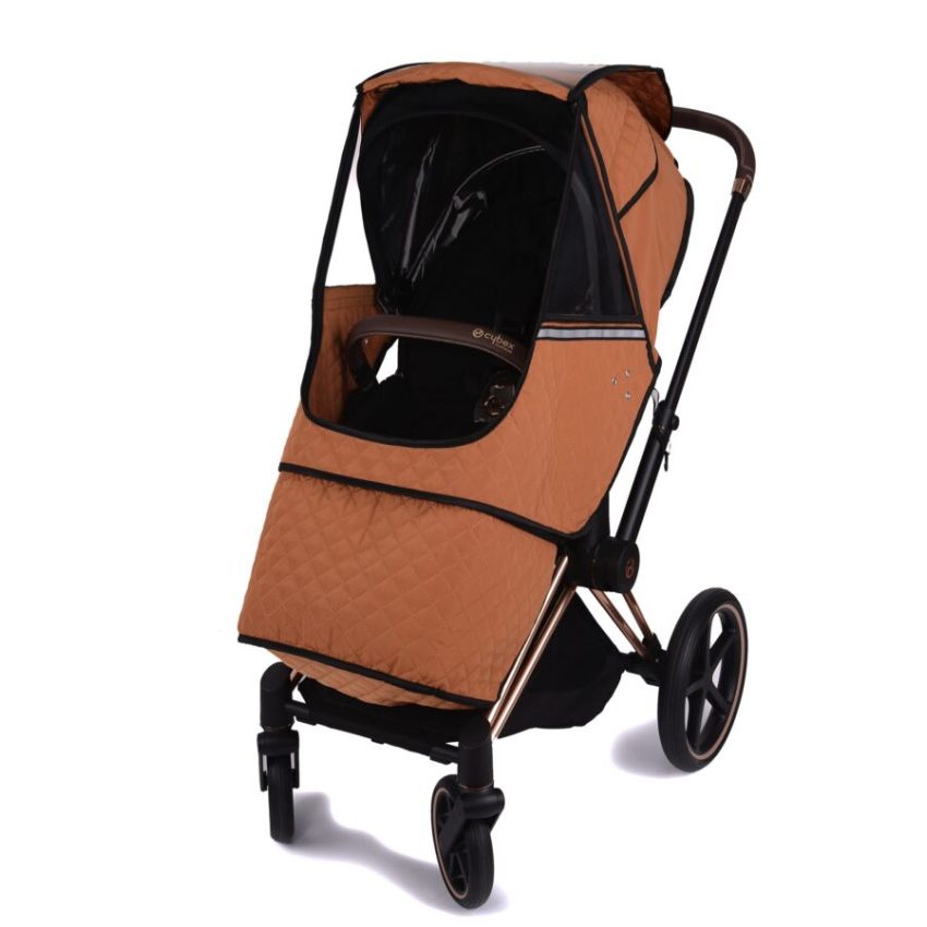 Cottonmoose - Wetterschutz- Regenschutz Kinderwagen Amber