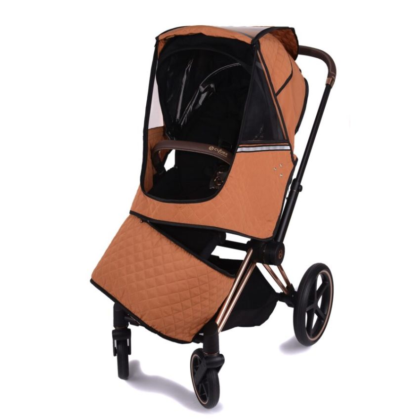 Cottonmoose - Wetterschutz- Regenschutz Kinderwagen Amber