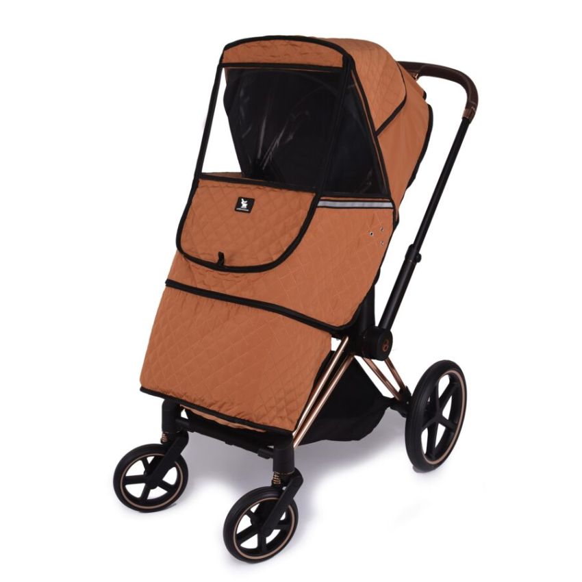 Cottonmoose - Wetterschutz- Regenschutz Kinderwagen Amber