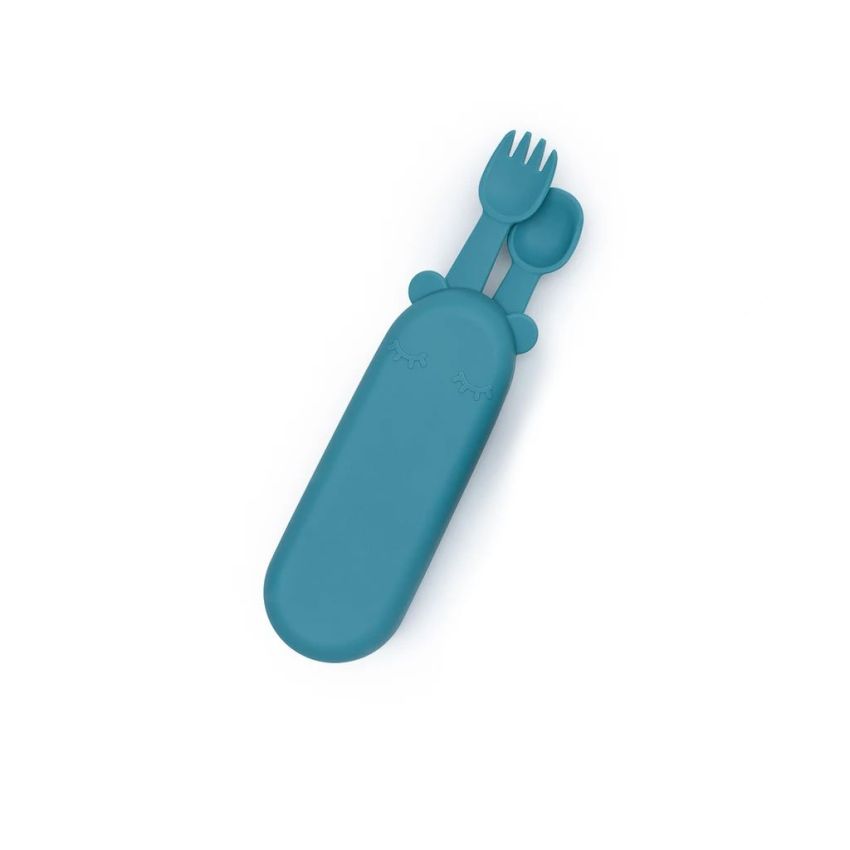 we might be tiny - Feedie Besteckset mit Etui Blue Dusk