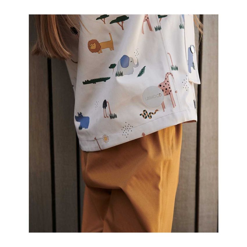 LIEWOOD - Dakota Softshell Regenbekleidungsset Safari Sandy Mix