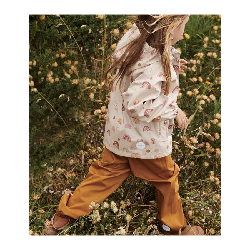 LIEWOOD - Dakota Softshell Regenbekleidungsset Rainbow Love Sandy