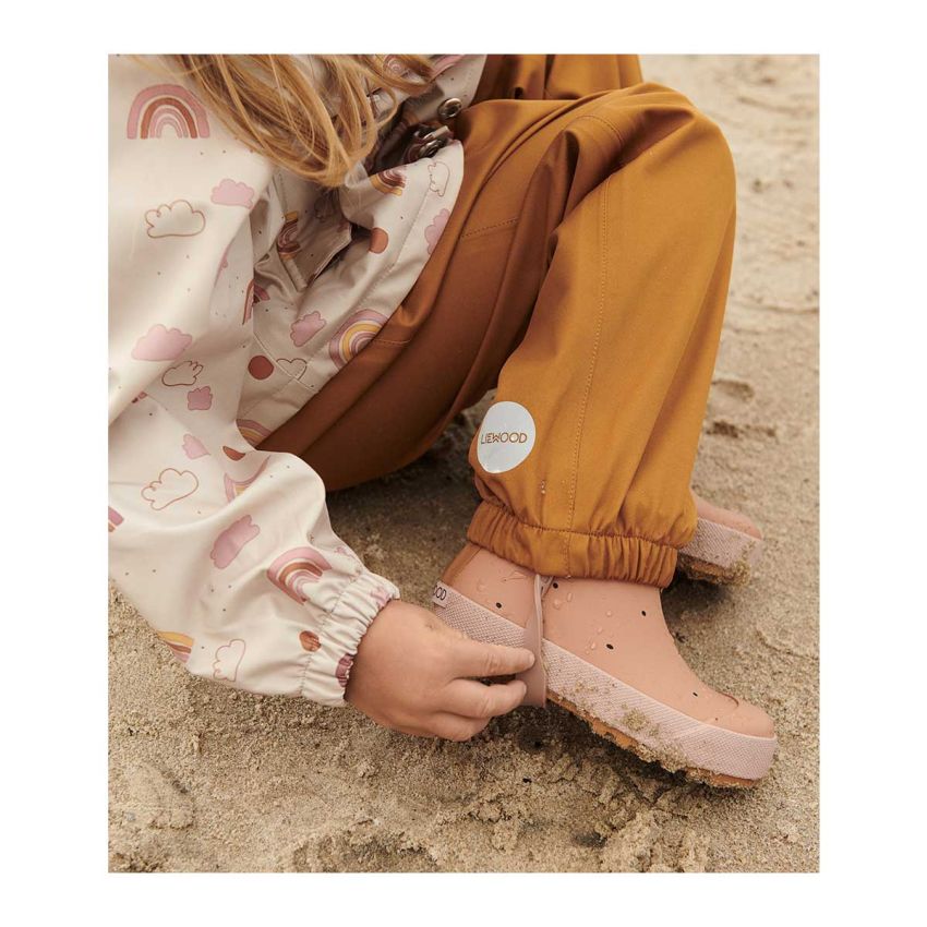 LIEWOOD - Dakota Softshell Regenbekleidungsset Rainbow Love Sandy