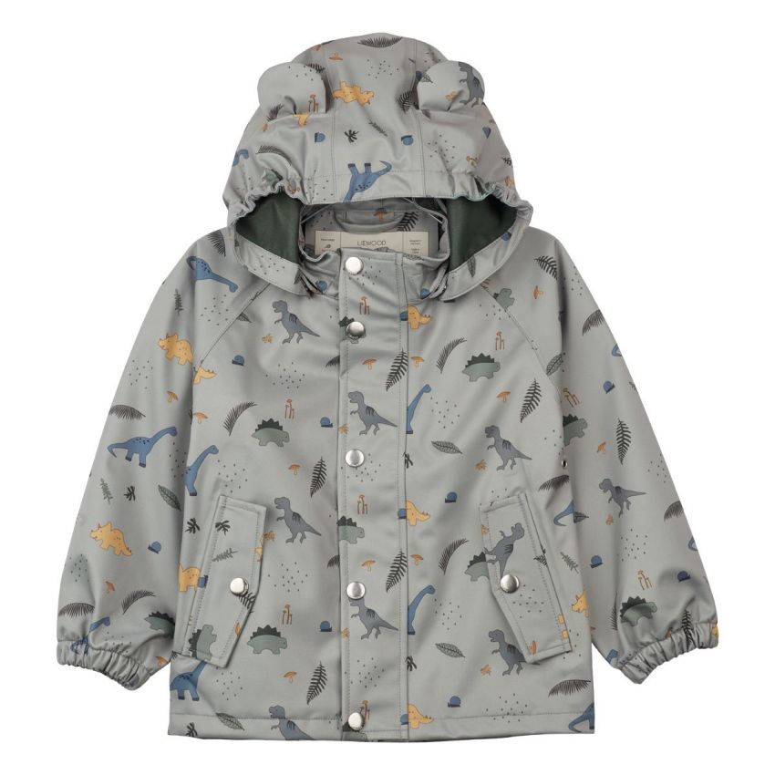 LIEWOOD - Dakota Softshell Regenbekleidungsset Dino Dove Blue