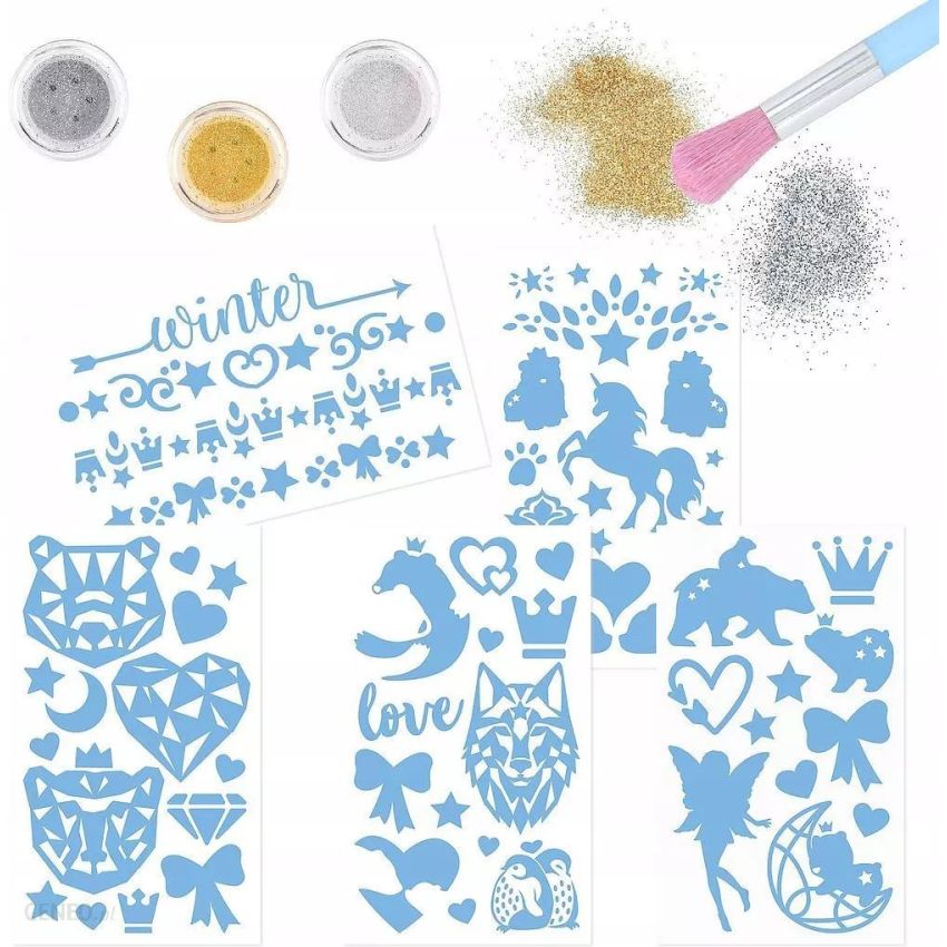 Depesche - TOPModel Glitzer Tattoo-Set