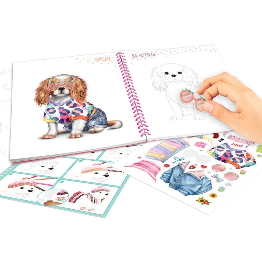 Depesche - TOPModel  Create your Doggy  Malbuch