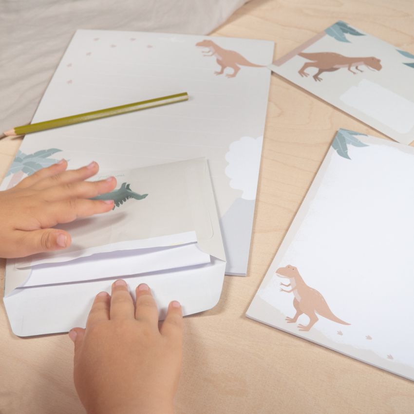 mintkind - Briefpapierset Dino