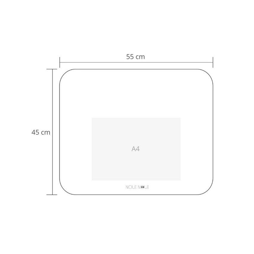 NOUI NOUI - XL Tischset Little Wheels