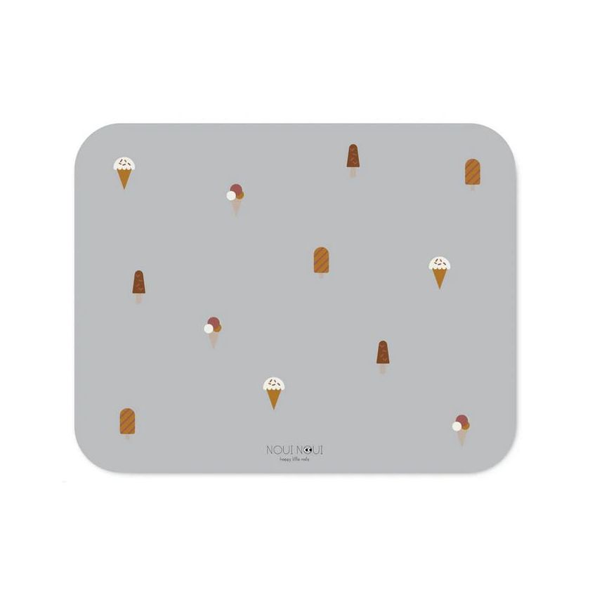 NOUI NOUI - Bodenmatte Ice Cream Grey