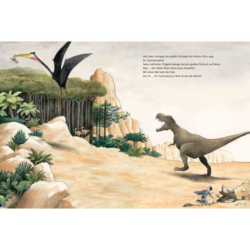 Moritz Verlag - Henry bei den Dinosauriern