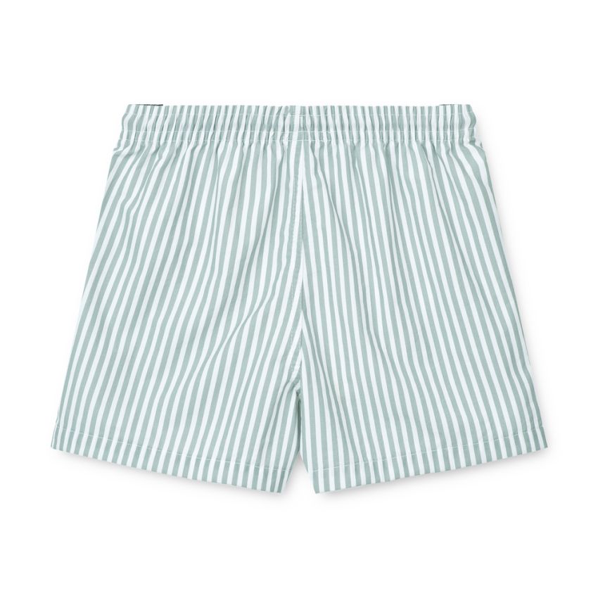 LIEWOOD - Duke UV Badeshorts Streifen Sea Blue White