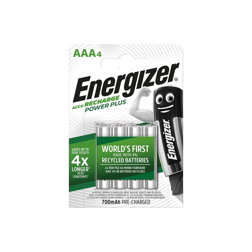 Energizer - NiMH-Akku Power Plus, 4 Stück