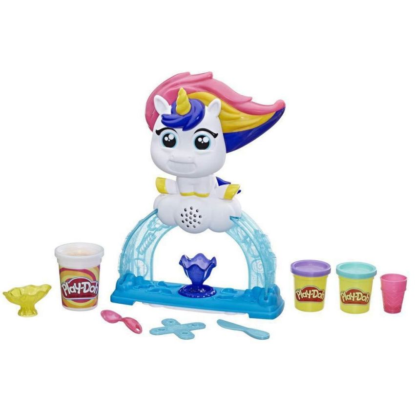 Play-Doh - Buntes Einhorn Softeis