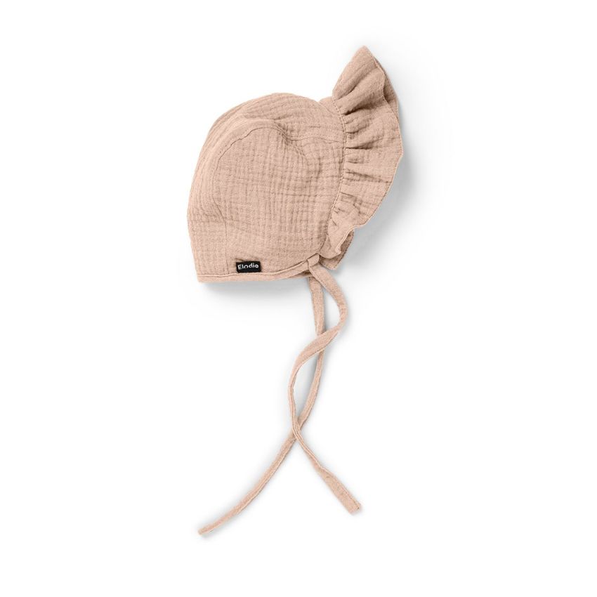 Elodie - Baby Sommer Bonnet Muslin Blushing Pink