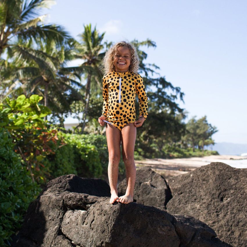 Beach & Bandits - UV Badeanzug Boxfish Punkte