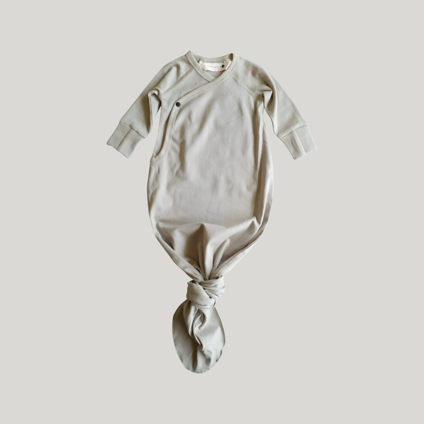 Susukoshi - Strampelbody Kimono Grau