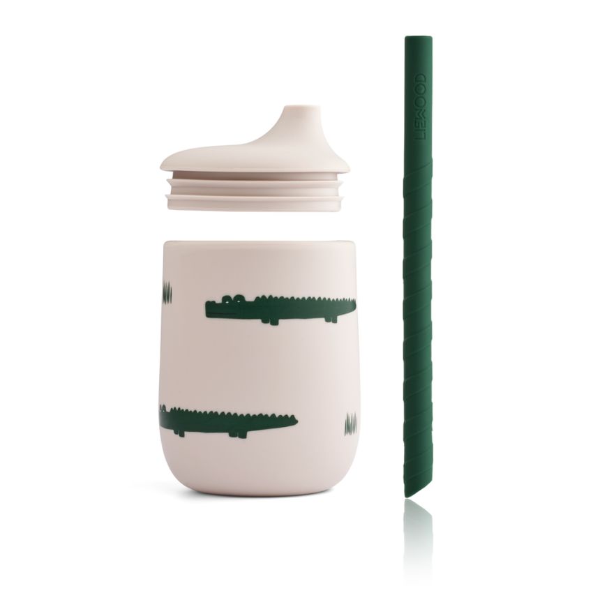 LIEWOOD - Ellis Strohhalm Becher Krokodil Carlos