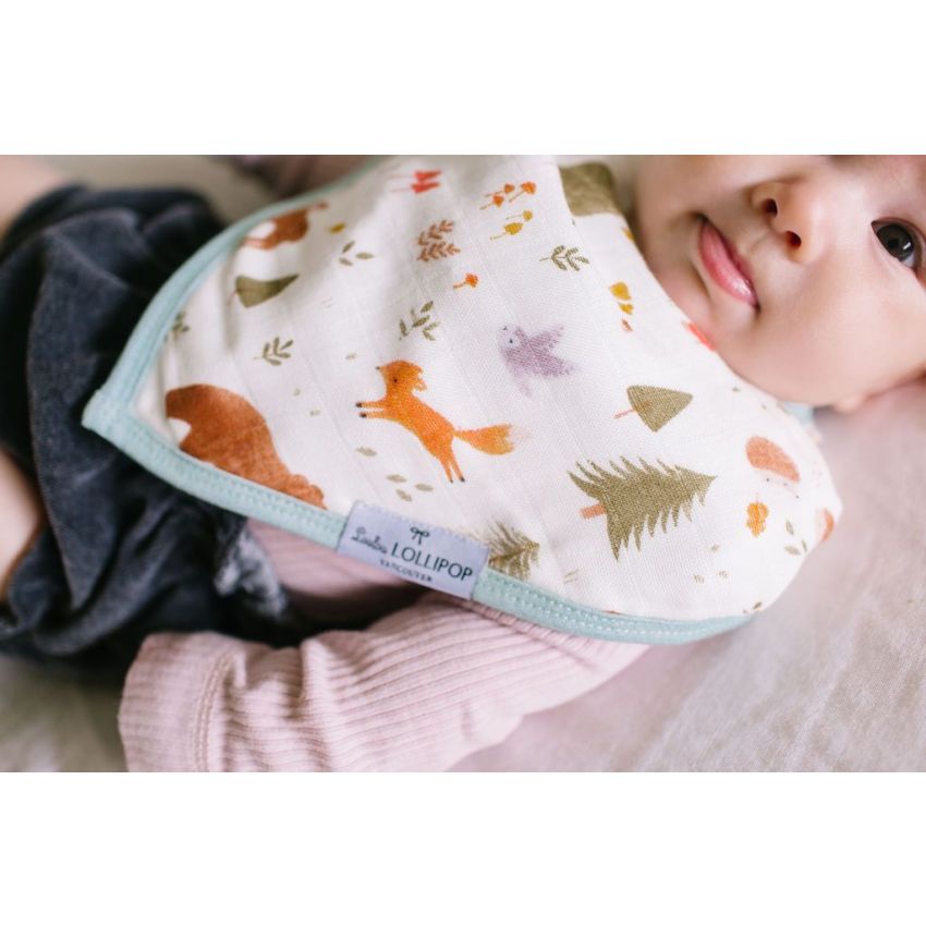 LouLou Lollipop - Bandana Lätzchen 2er Set Forest Friends