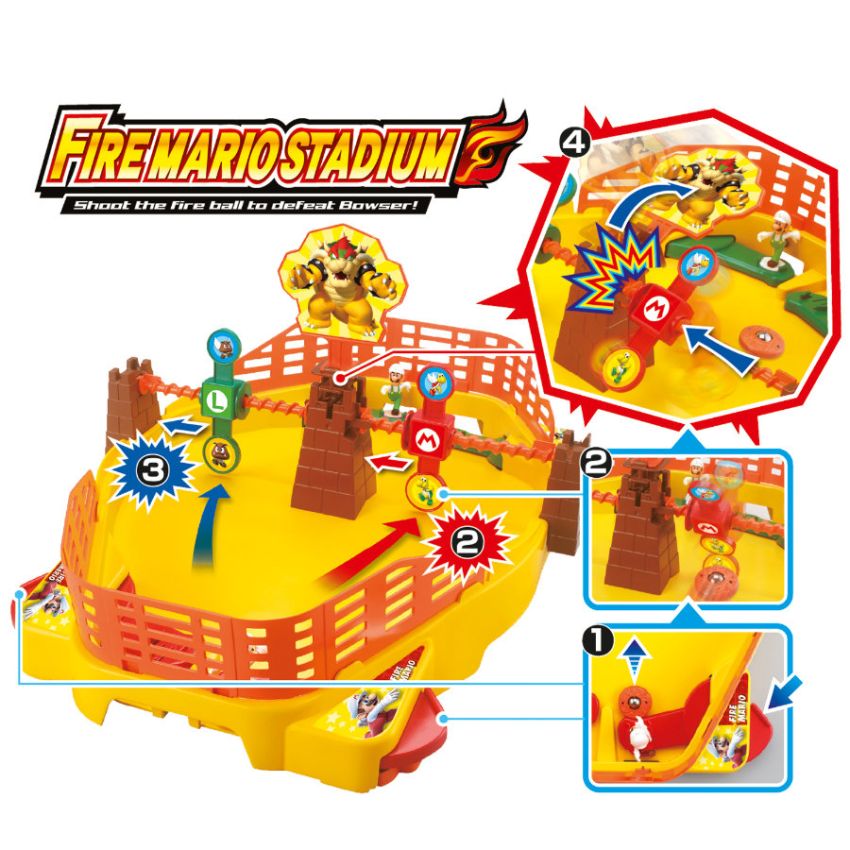 Epoch Games - Super Mario Fire Mario Stadium