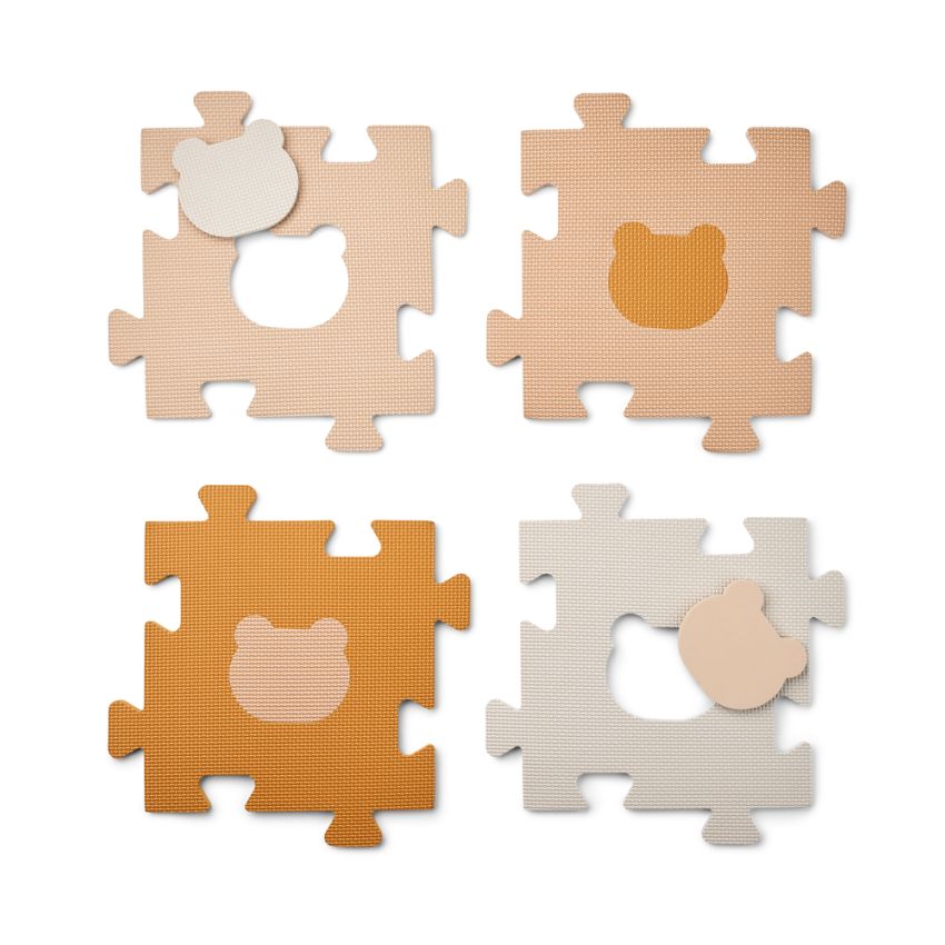 LIEWOOD - Ernesto Puzzle Bodenmatte Tuscany Rose