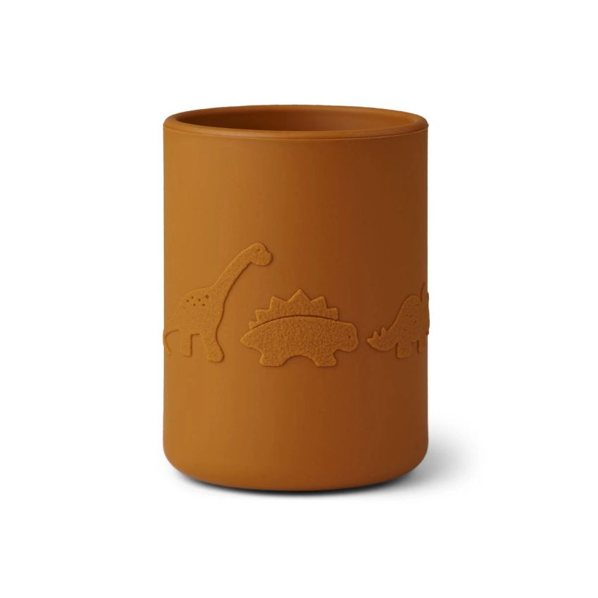 LIEWOOD - Ethan Becher 4er Set Dino Blue Mix