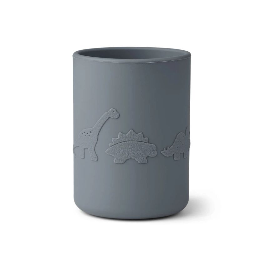 LIEWOOD - Ethan Becher 4er Set Dino Blue Mix