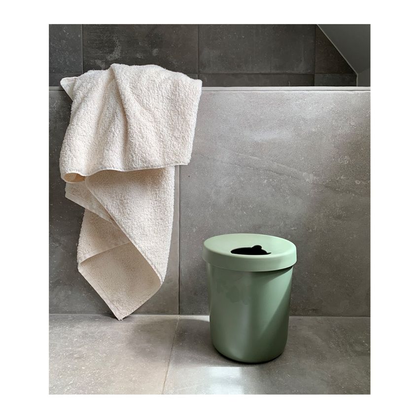 LIEWOOD - Evelina Mülleimer / Papierkorb Faune Green