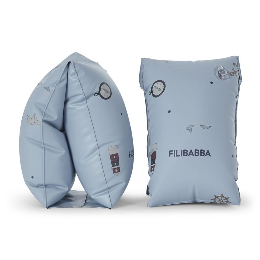 FILIBABBA - Schwimmflügel Little Sailor Blau