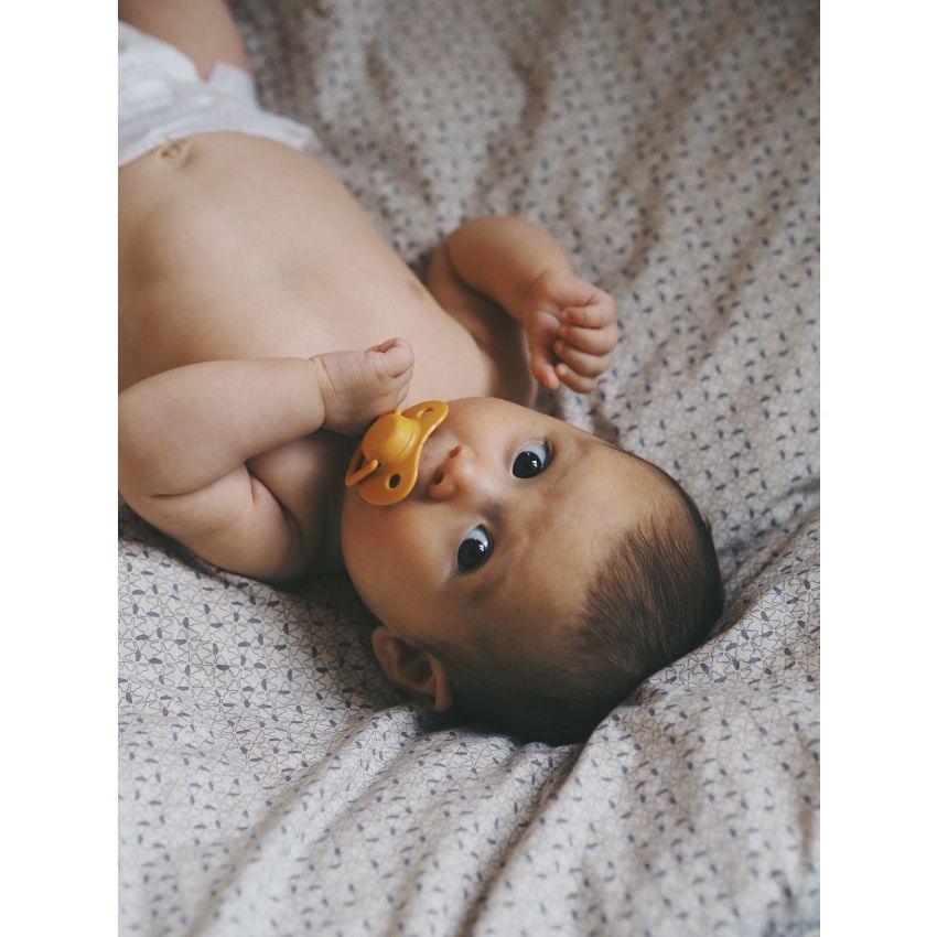 FILIBABBA - Schnuller 2er Set Mustard 0-6 Monate