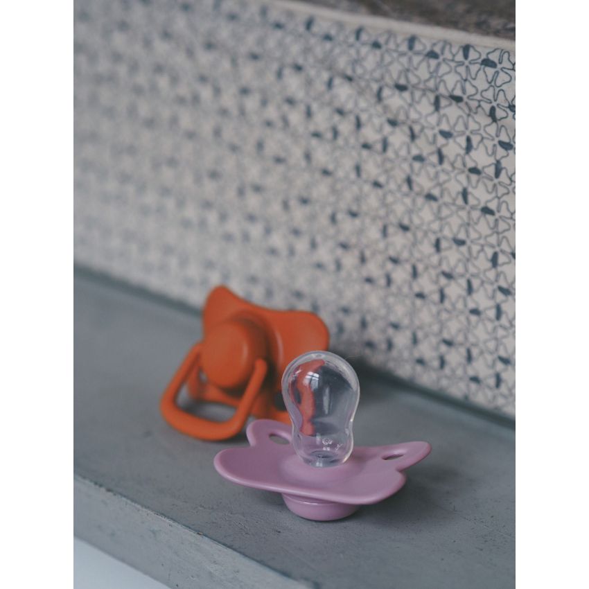 FILIBABBA - Schnuller 2er Set Dusty Rose 6+ Monate