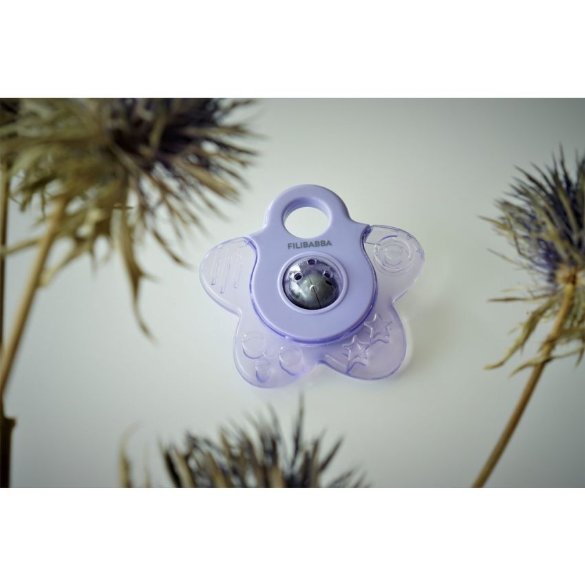 FILIBABBA - Kühlbeißring - Cooling Star 2er-Pack Rose Mix