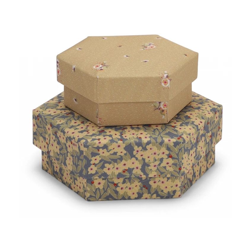 Konges Sløjd - Gepolsterte Boxen Winter Flower Dijon Mustard