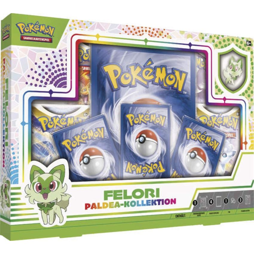 AMIGO - Pokemon Paldea Box Felori - Deutsch