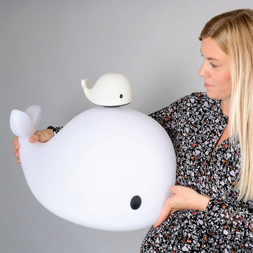 FILIBABBA - Grosse Bodenlampe - Christian der Wal 60 cm