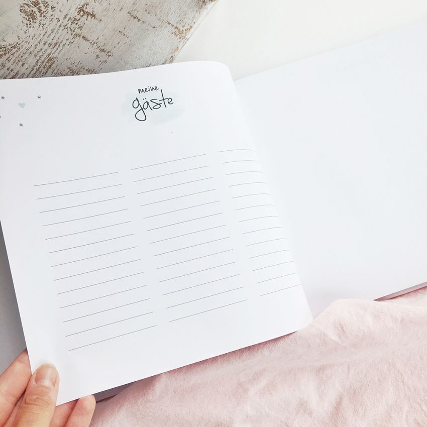 mintkind - Gästebuch Erinnerungsbuch Meine Taufe