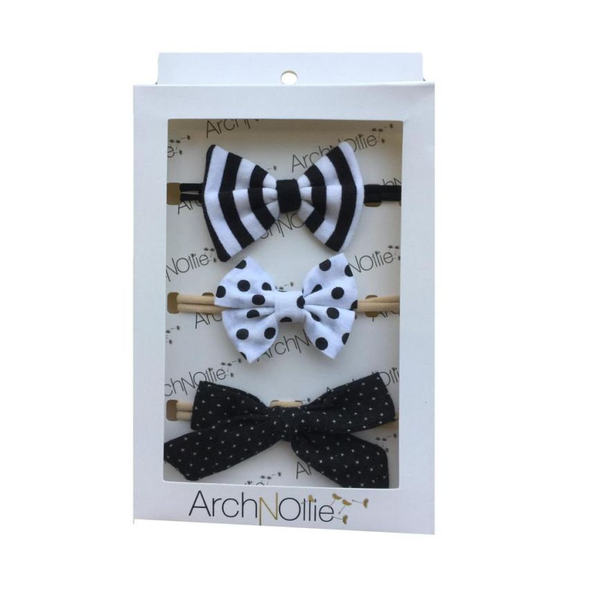 ArchNOllie - Stirnbandset Black & White