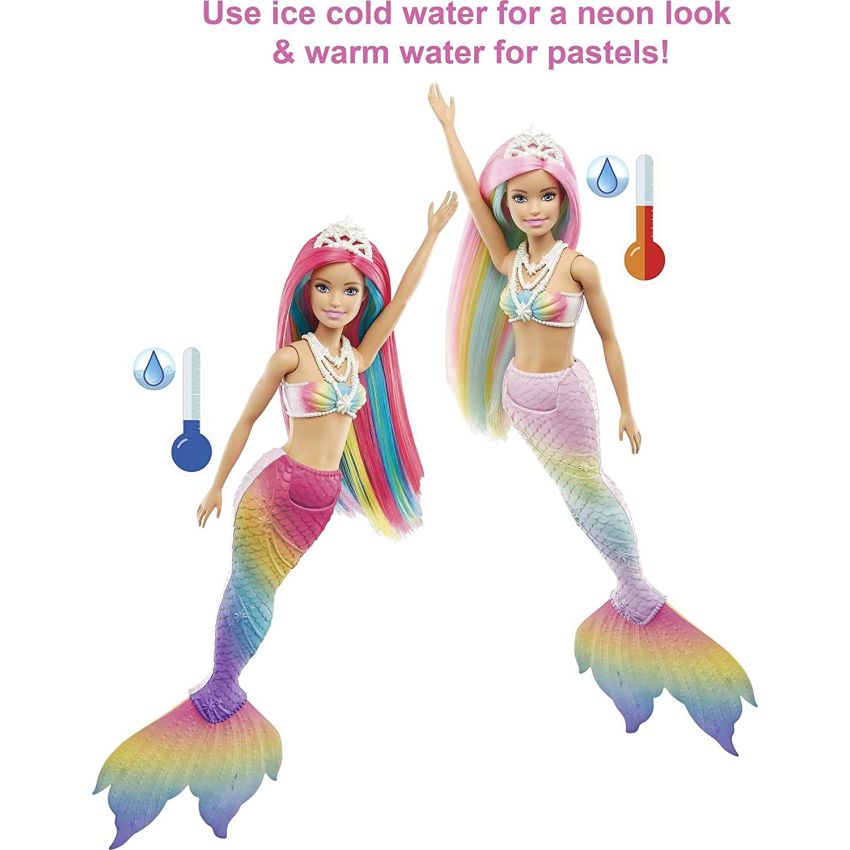 Mattel - Barbie Dreamtopia Regenbogenzauber Meerjungfrauen-Puppe