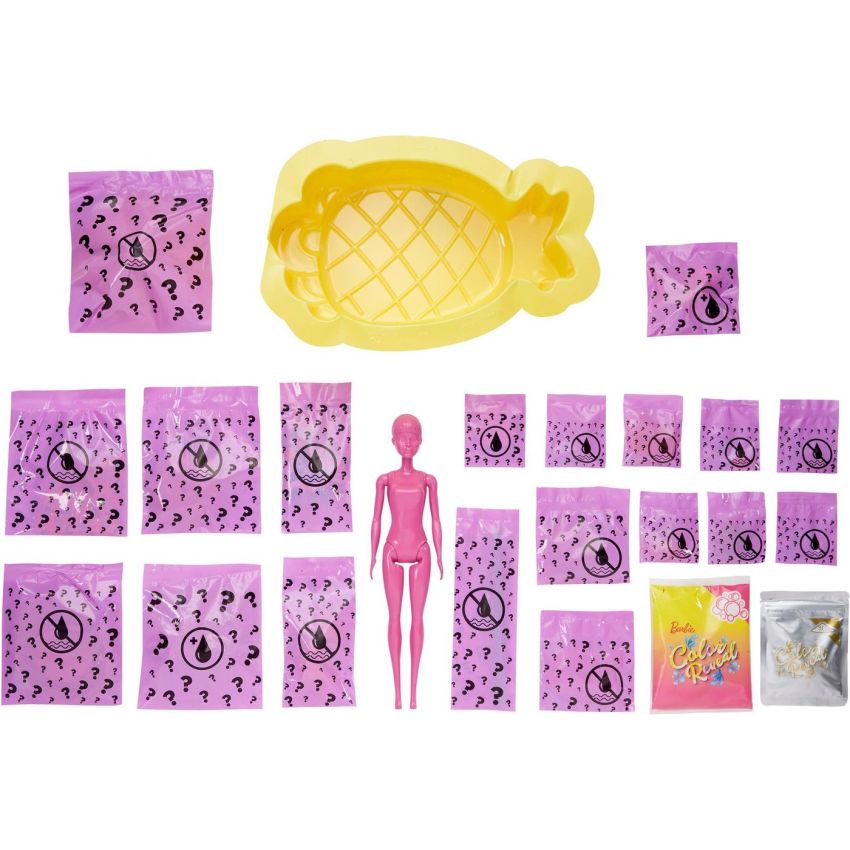 Mattel - Barbie Color Reveal: Schaumspass (Ananas)