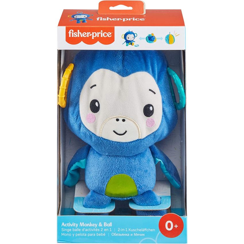 Mattel - Fisher Price 2-in-1 Kuscheläffchen