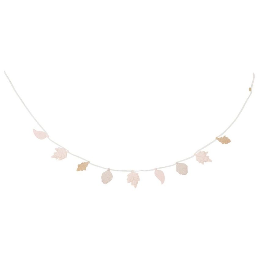 Cam Cam Copenhagen Girlande Leaves rosa