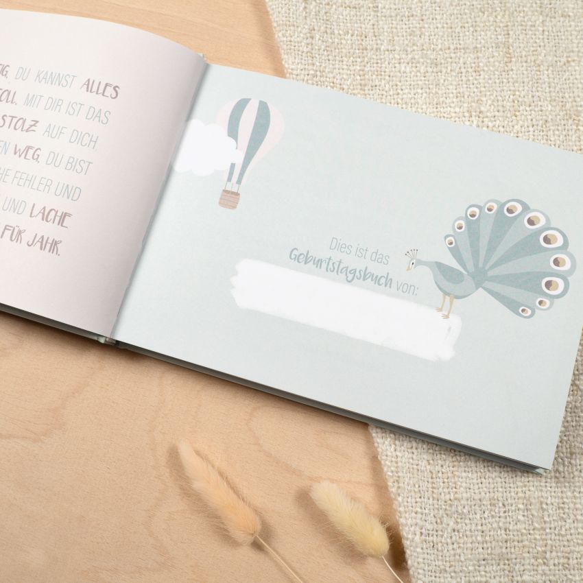 mintkind - Mein Erinnerungsbuch - Alle meine Kindergeburtstage