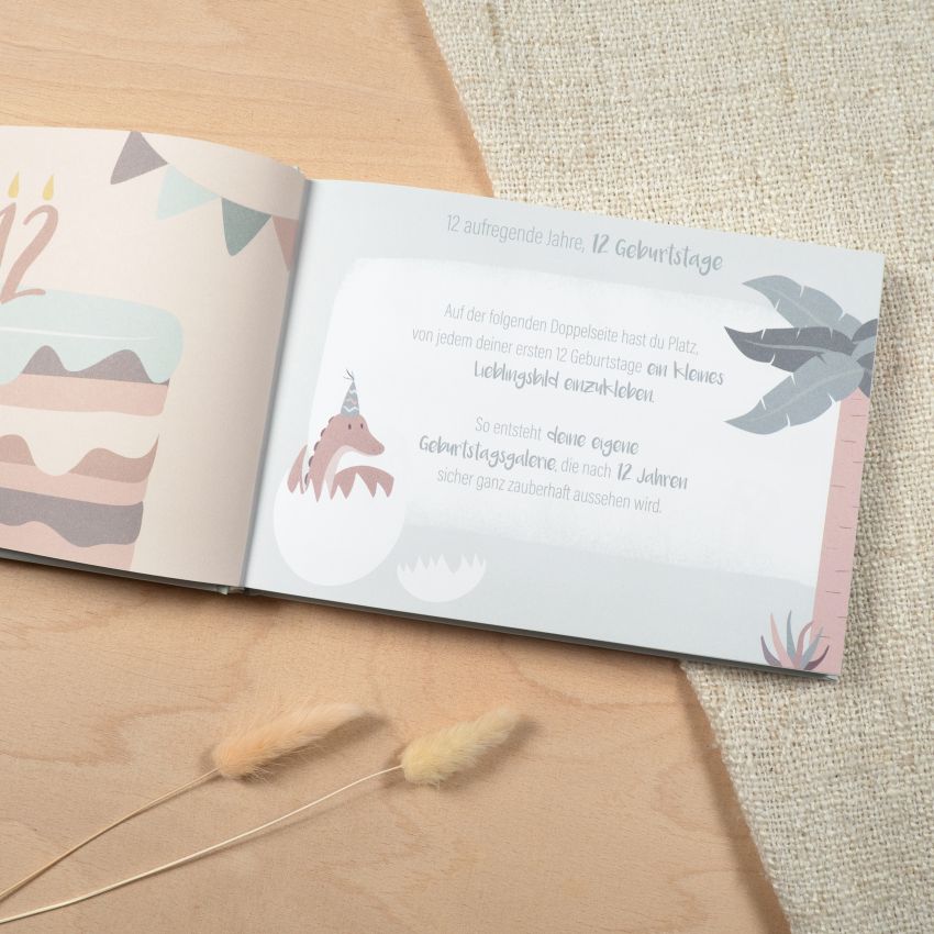 mintkind - Mein Erinnerungsbuch - Alle meine Kindergeburtstage